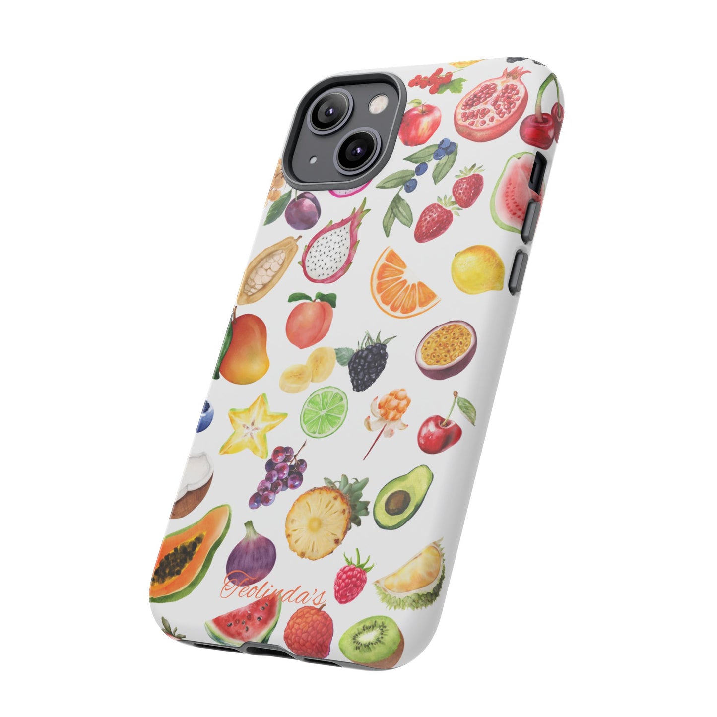 Exotic fruit phone-case white