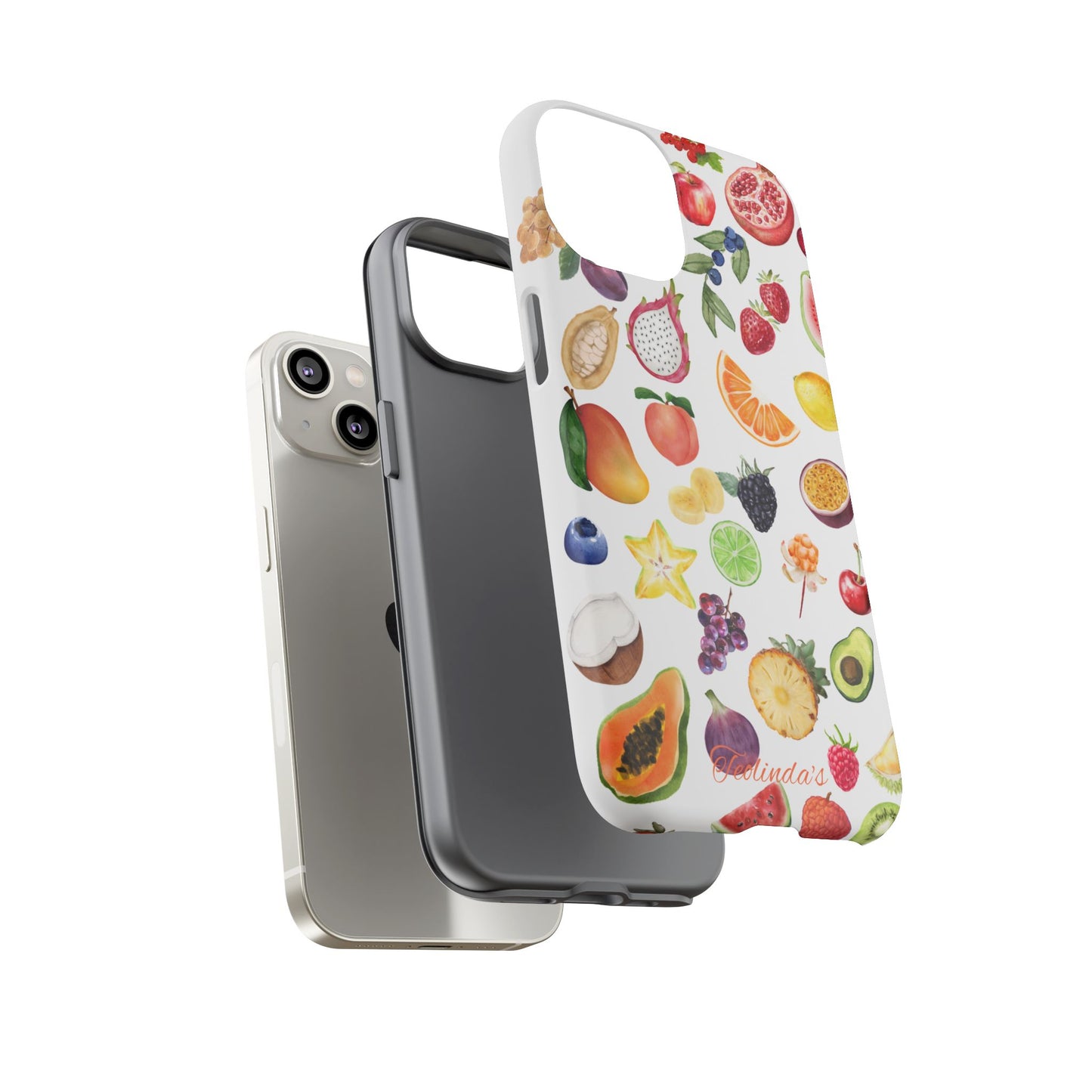 Exotic fruit phone-case white