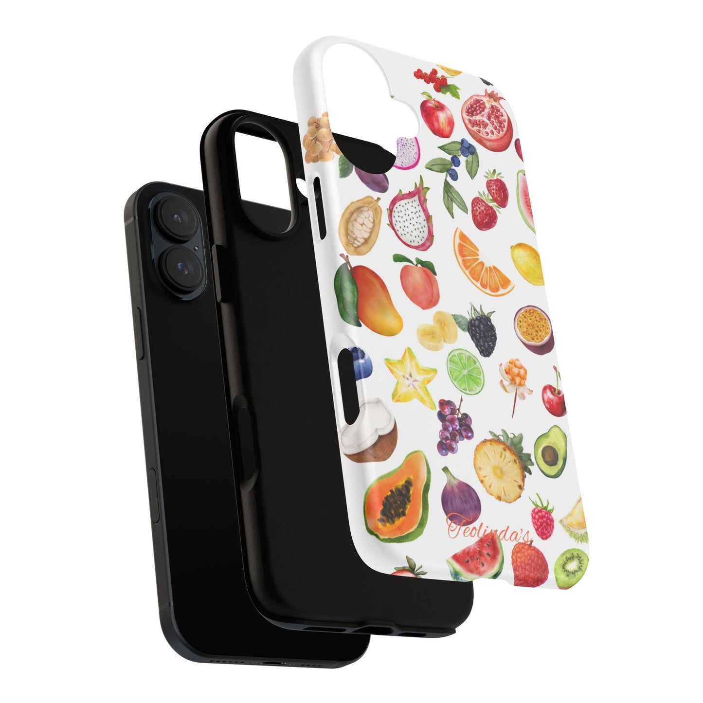 Exotic fruit phone-case white