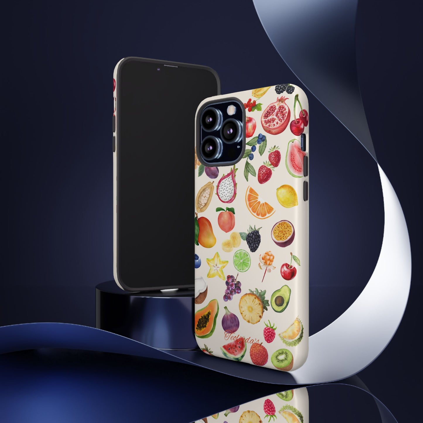 Exotix fruit phone-case beige