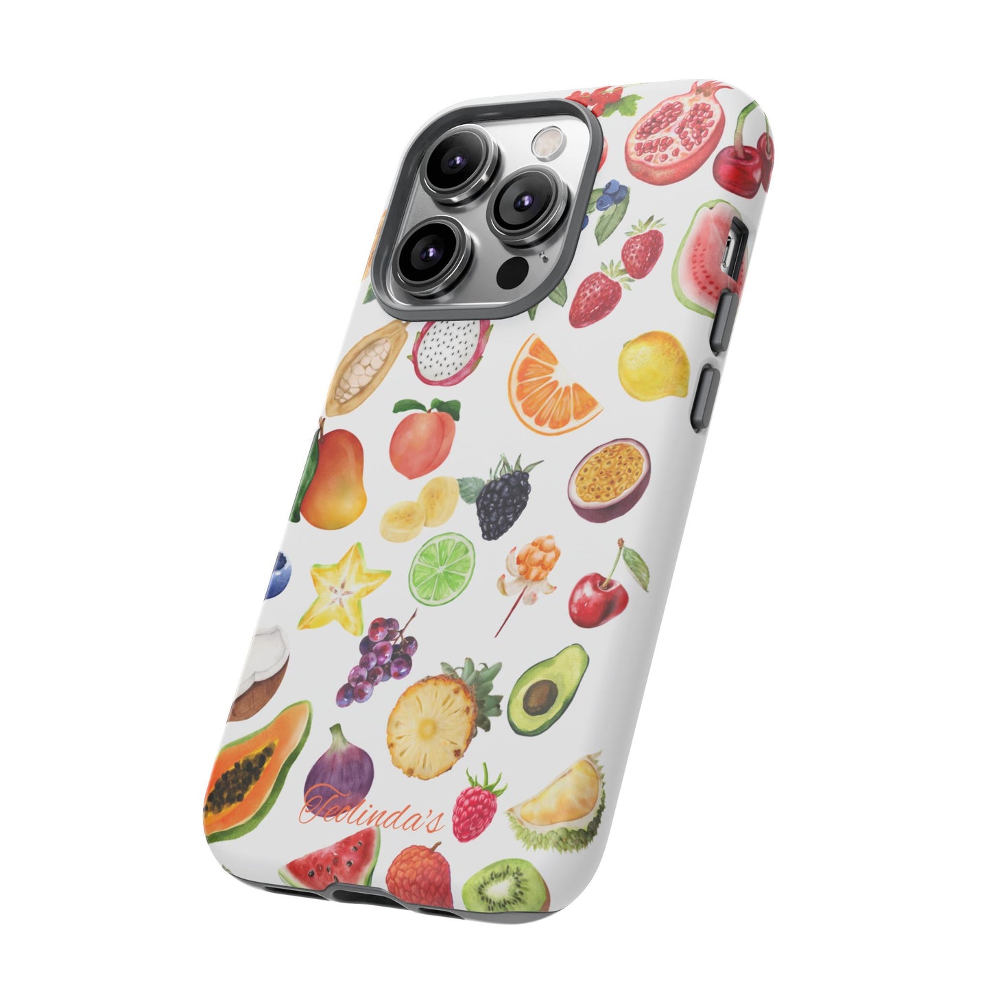Exotic fruit phone-case white