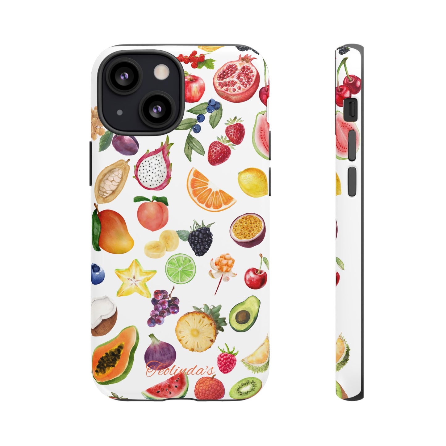 Exotic fruit phone-case white
