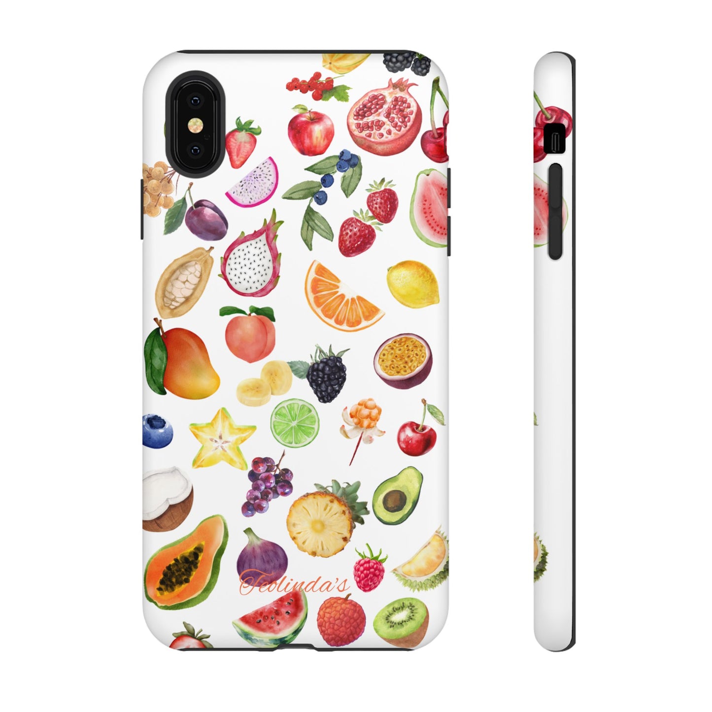 Exotic fruit phone-case white