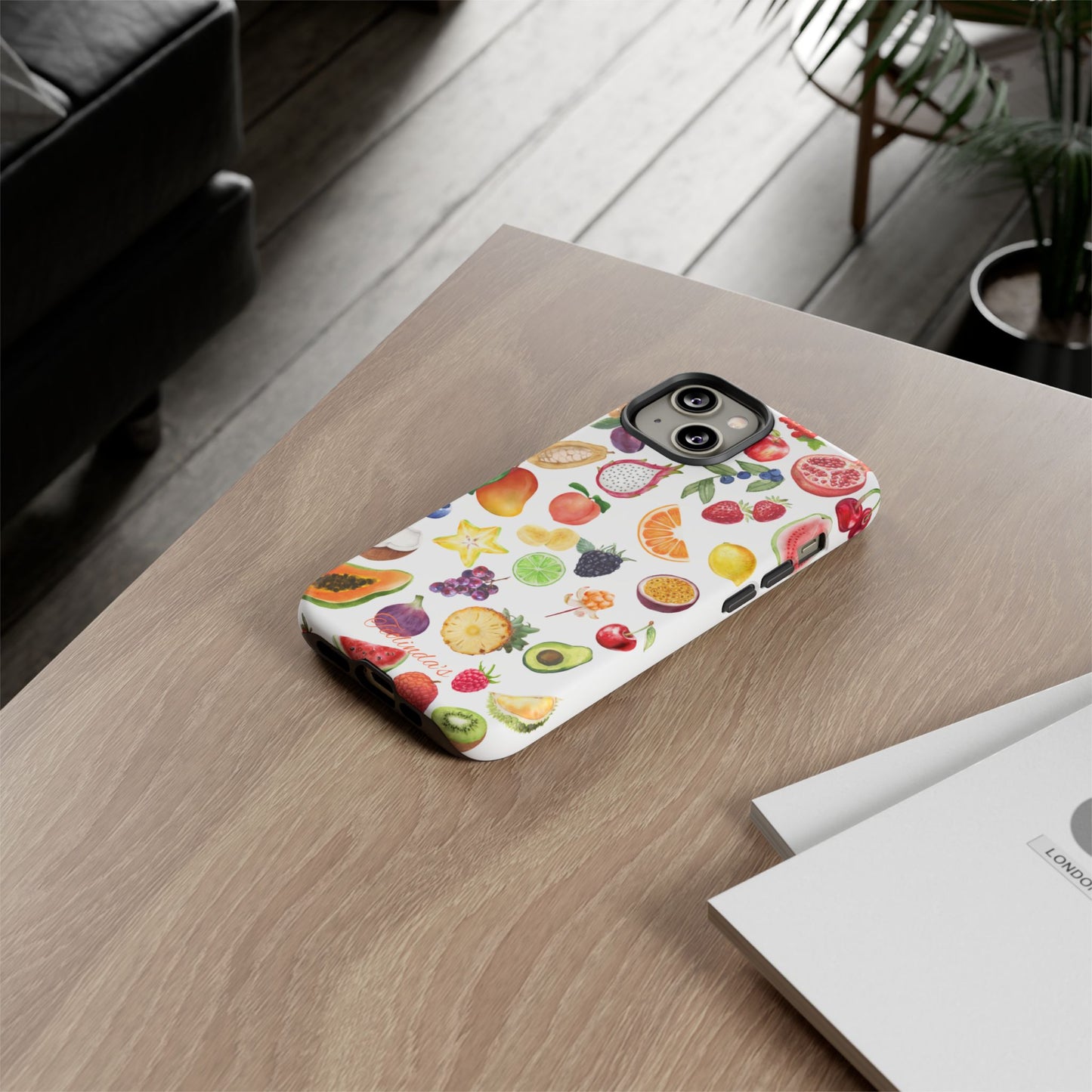 Exotic fruit phone-case white