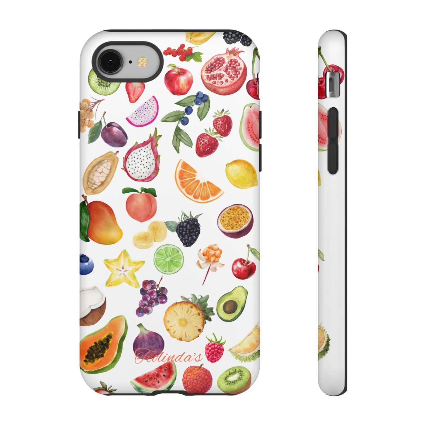 Exotic fruit phone-case white