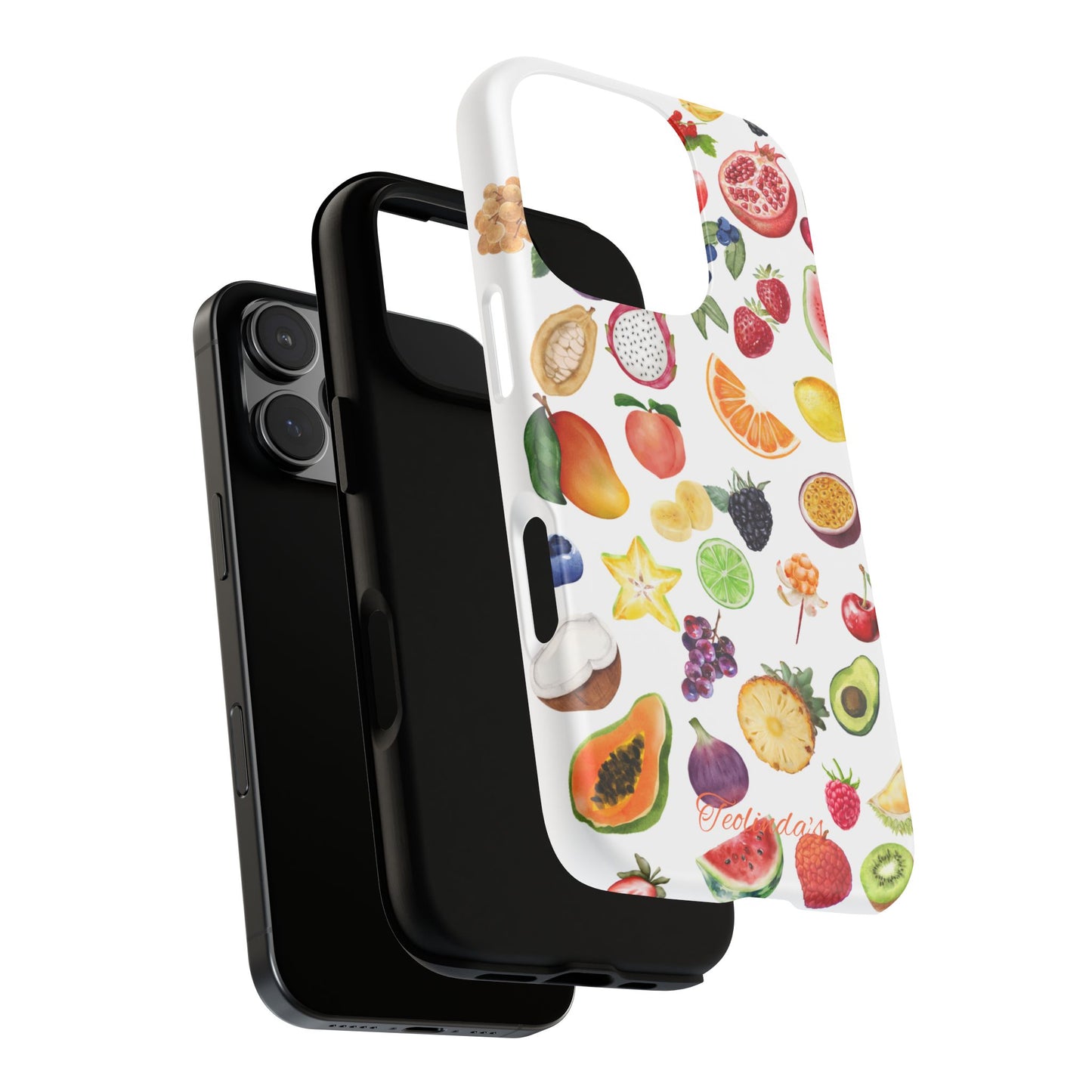 Exotic fruit phone-case white