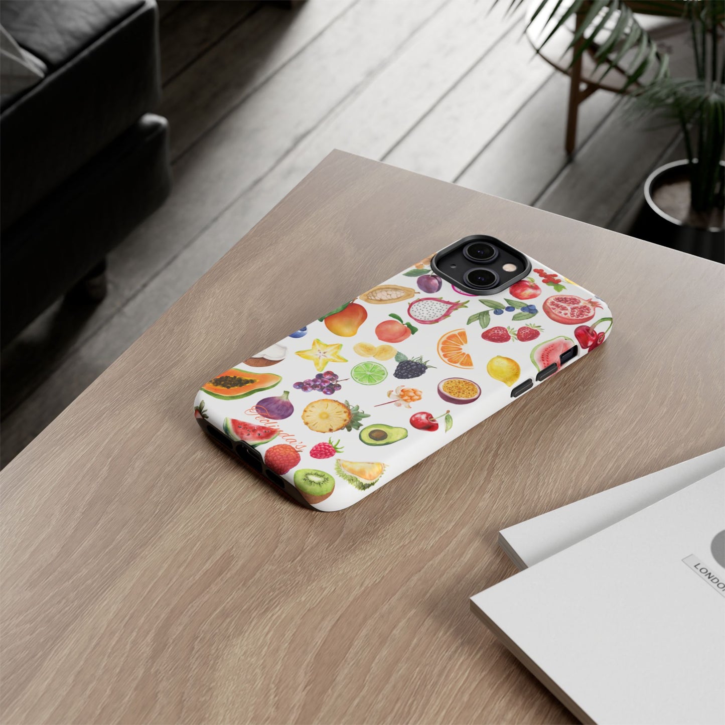 Exotic fruit phone-case white