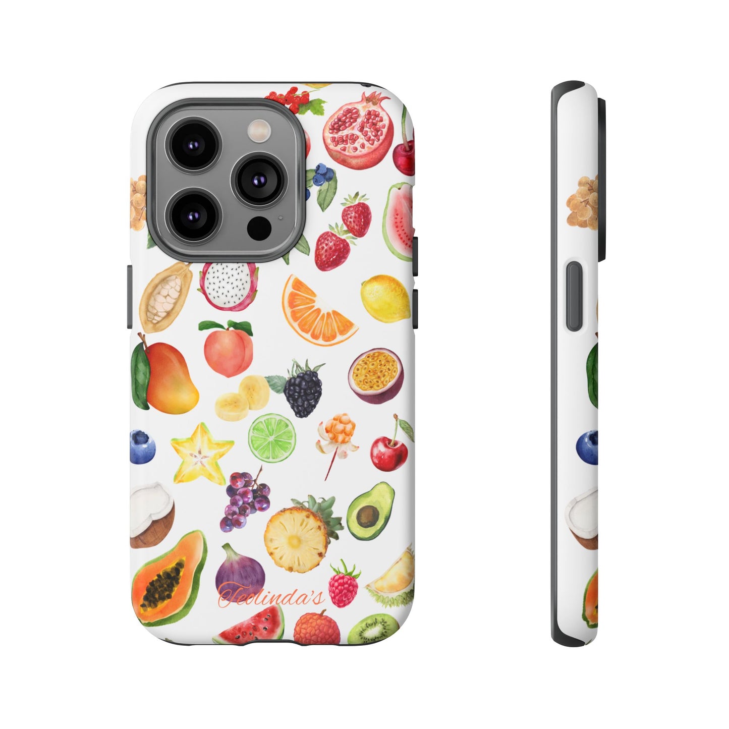 Exotic fruit phone-case white