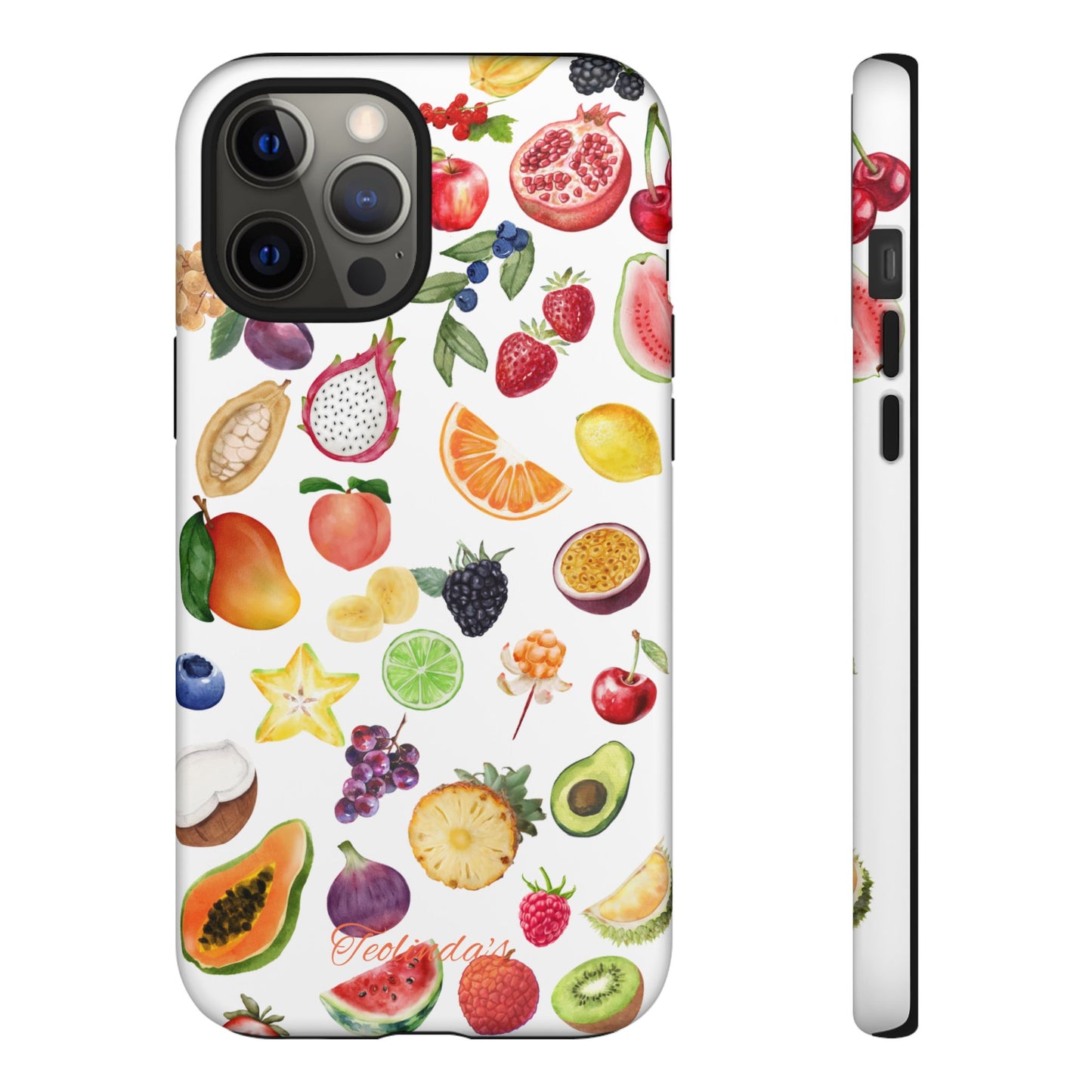 Exotic fruit phone-case white