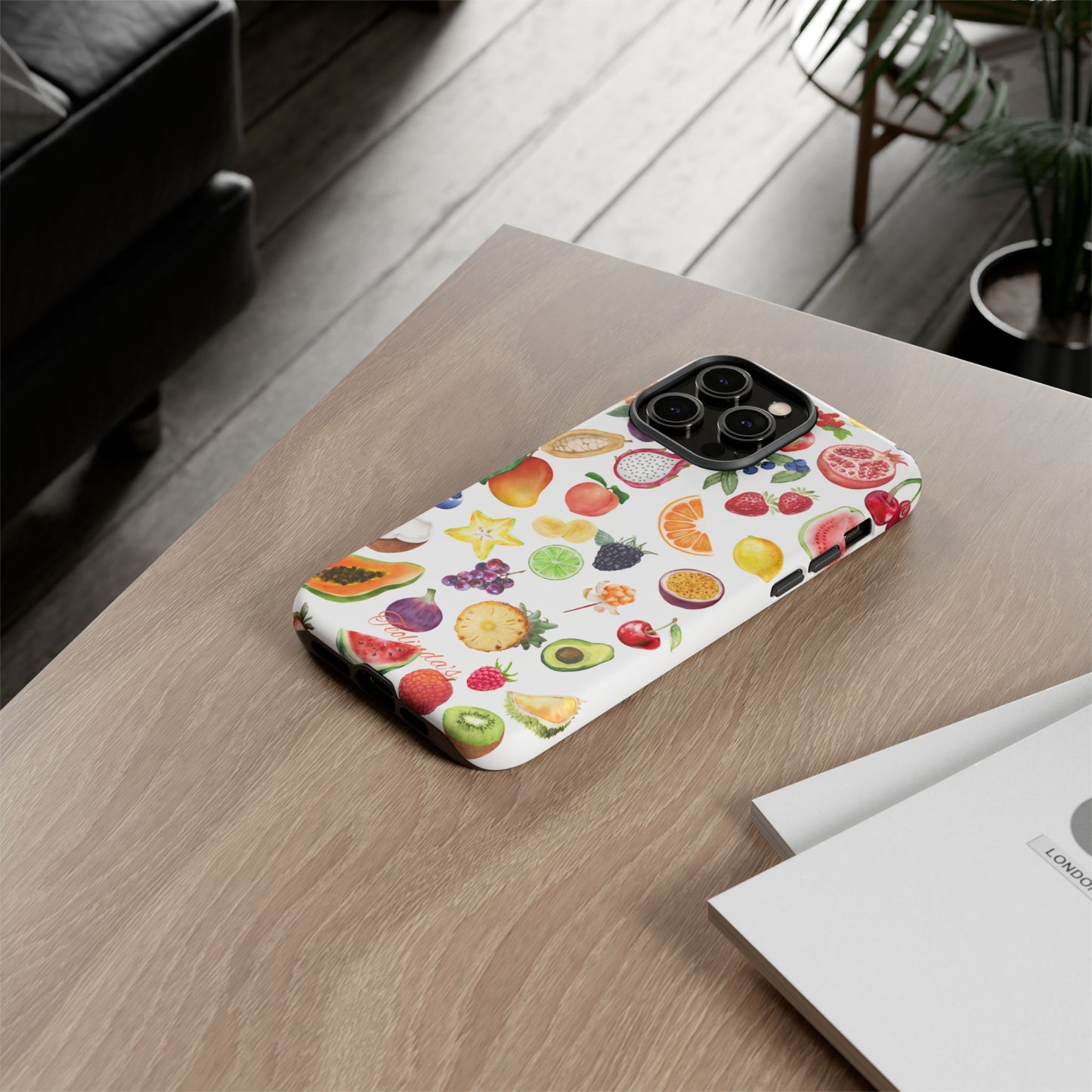 Exotic fruit phone-case white