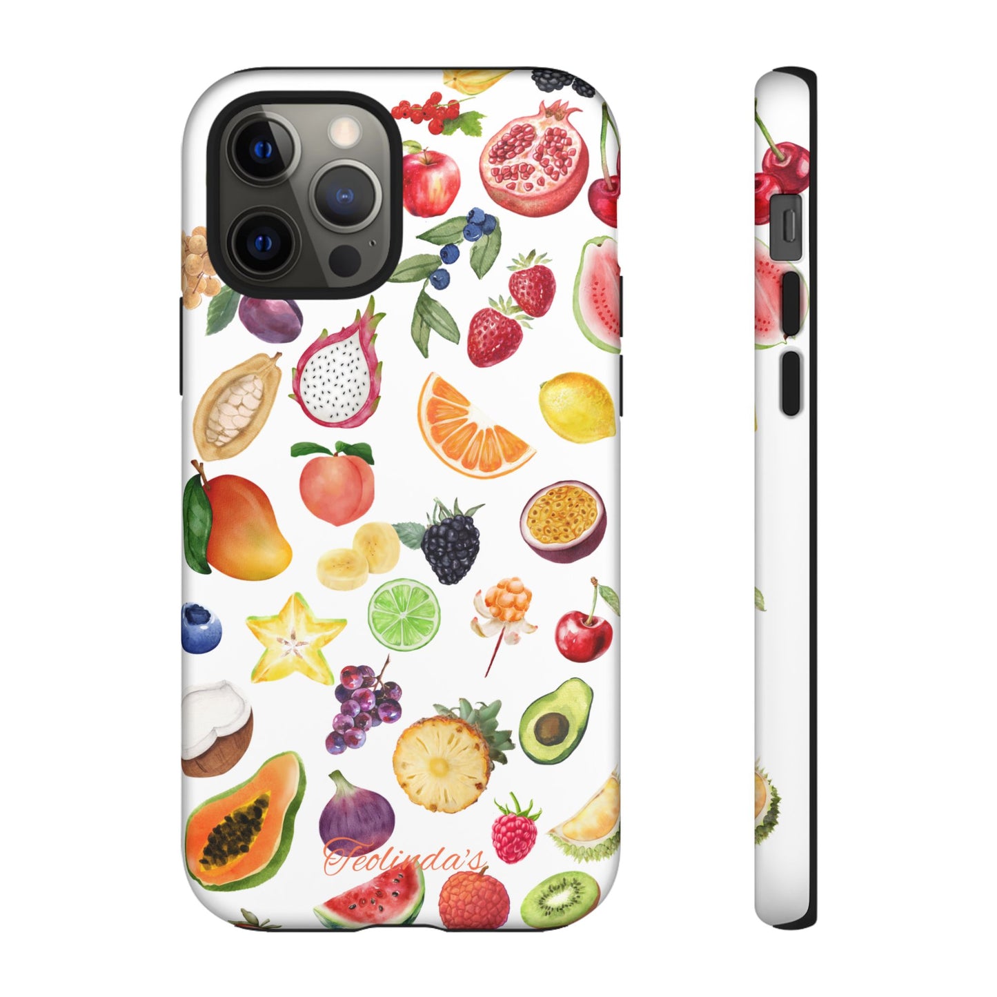 Exotic fruit phone-case white