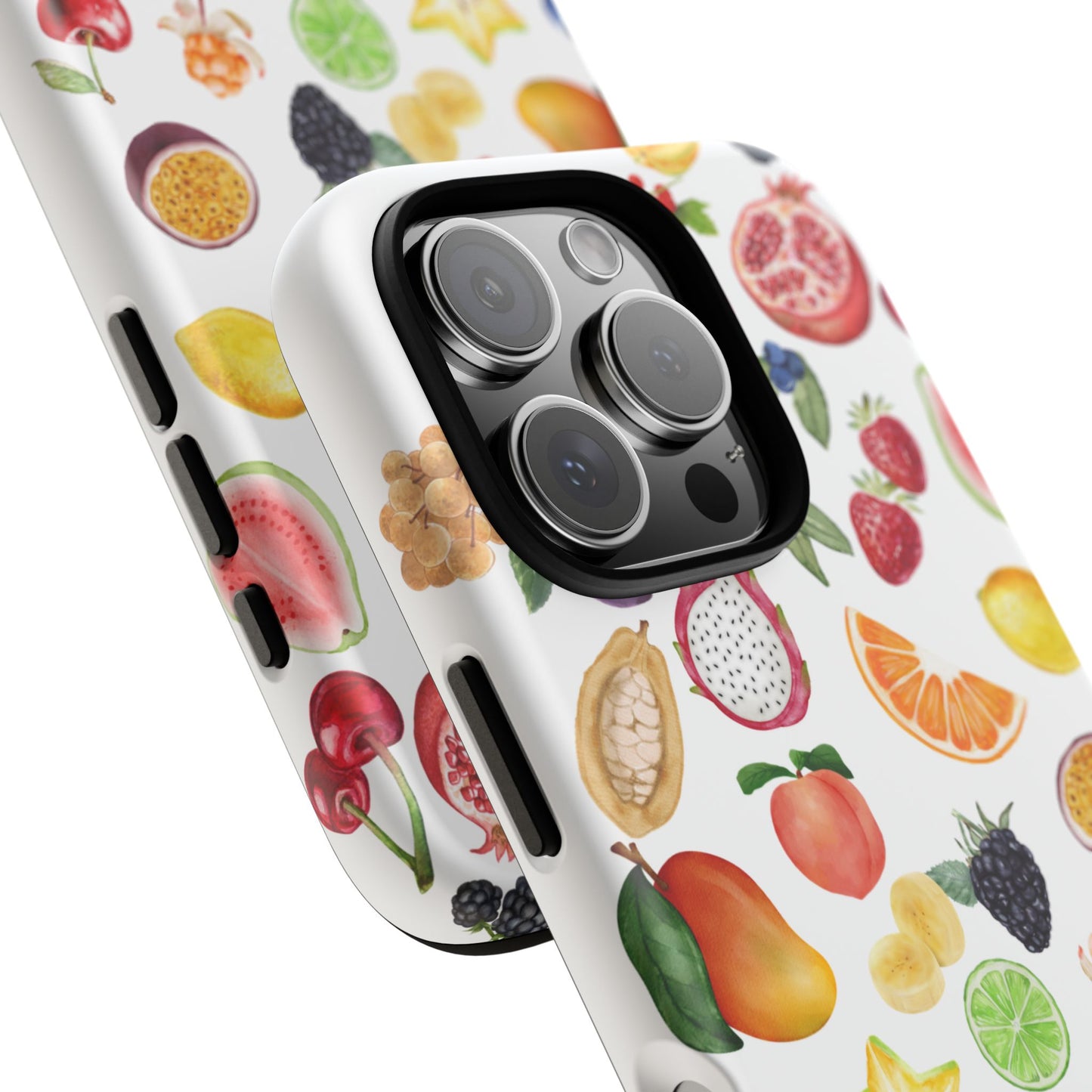Exotic fruit phone-case white