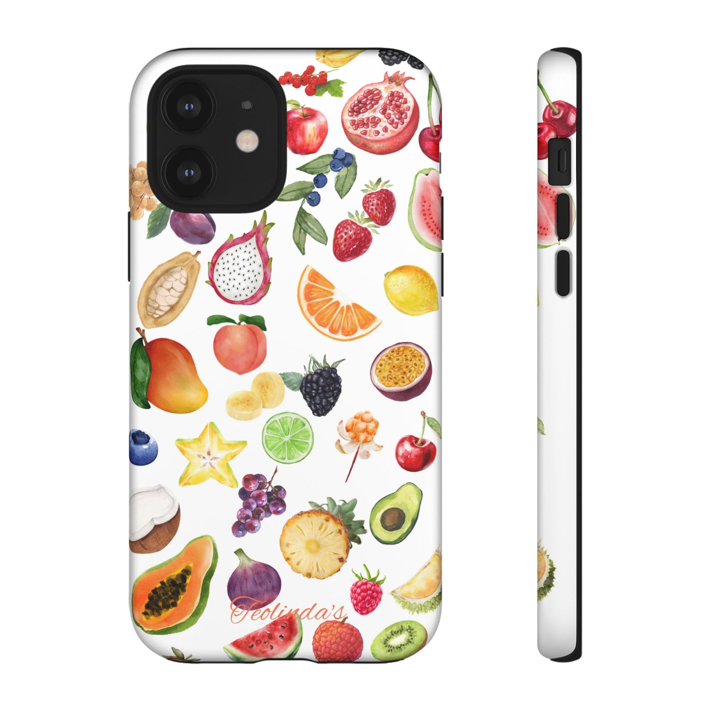 Exotic fruit phone-case white