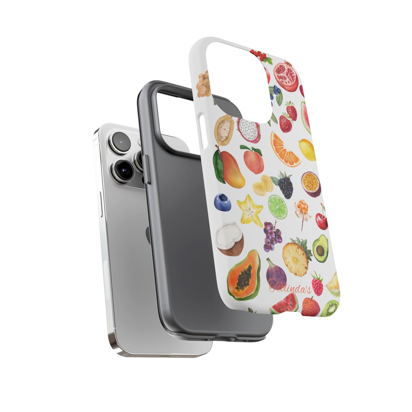 Exotic fruit phone-case white