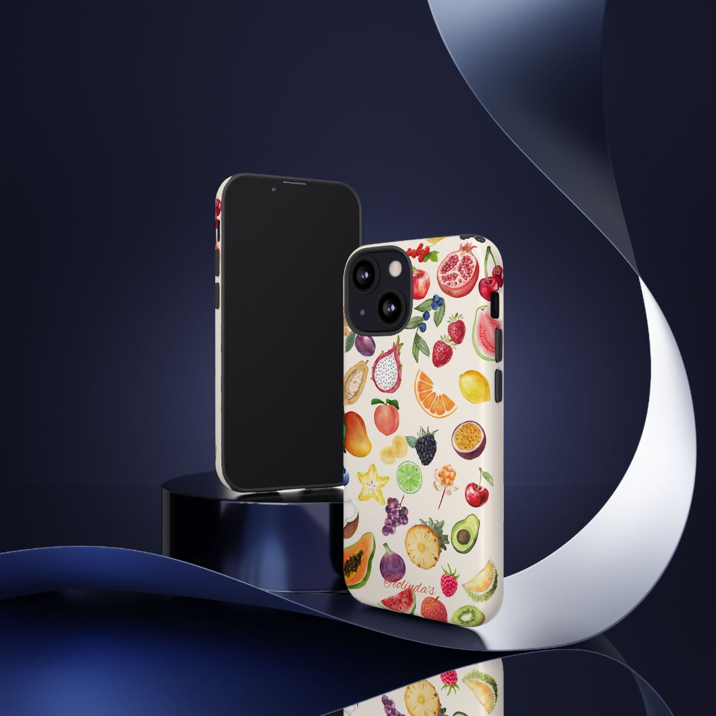 Exotix fruit phone-case beige