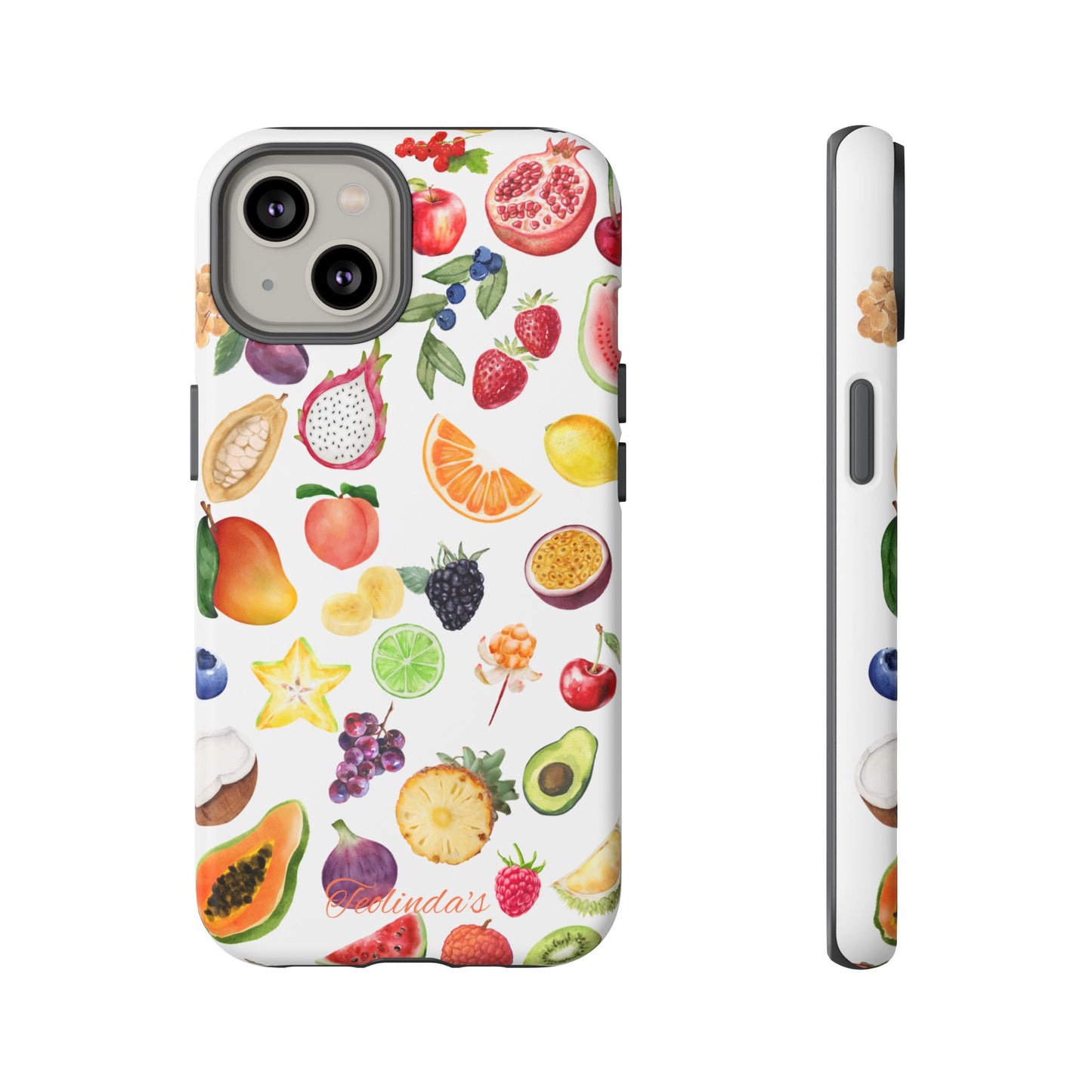 Exotic fruit phone-case white