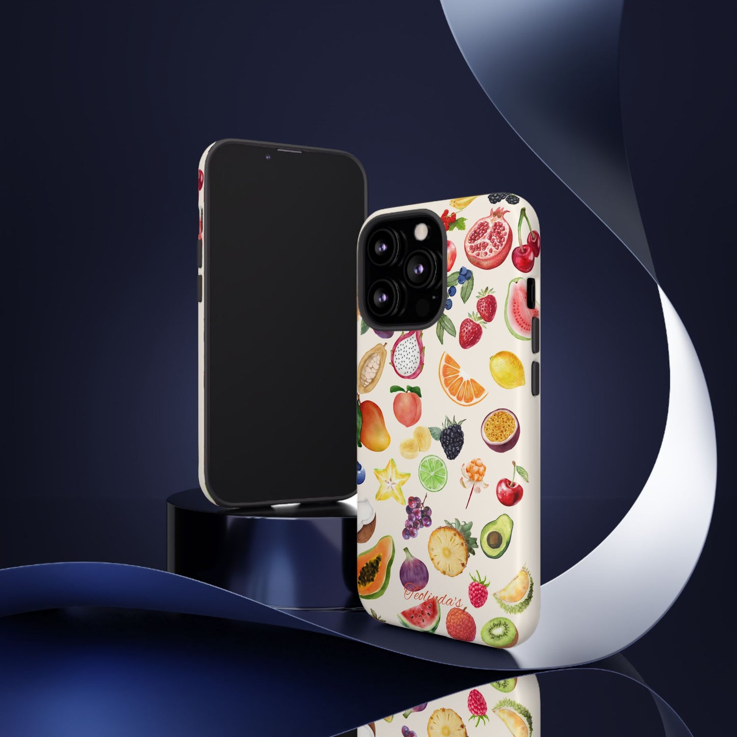 Exotix fruit phone-case beige