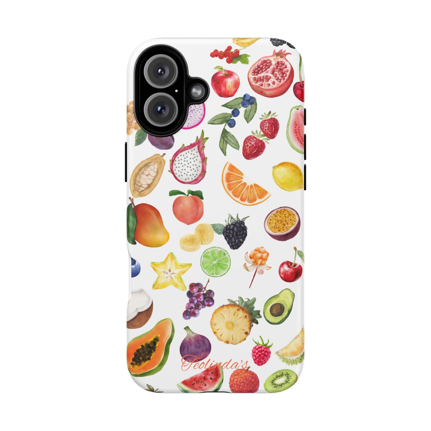 Exotic fruit phone-case white
