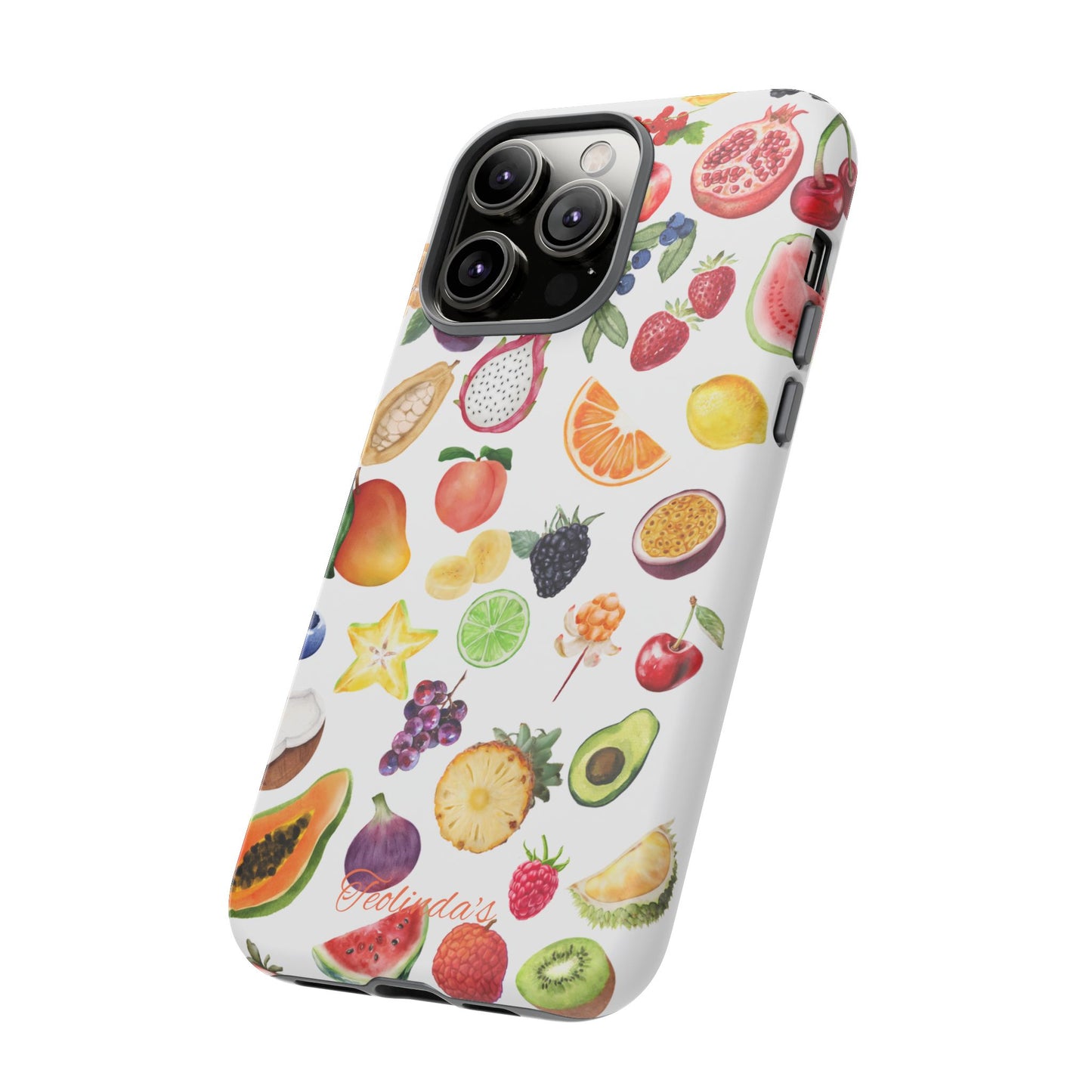 Exotic fruit phone-case white