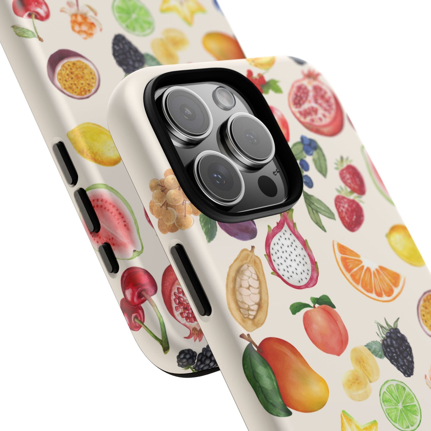 Exotix fruit phone-case beige