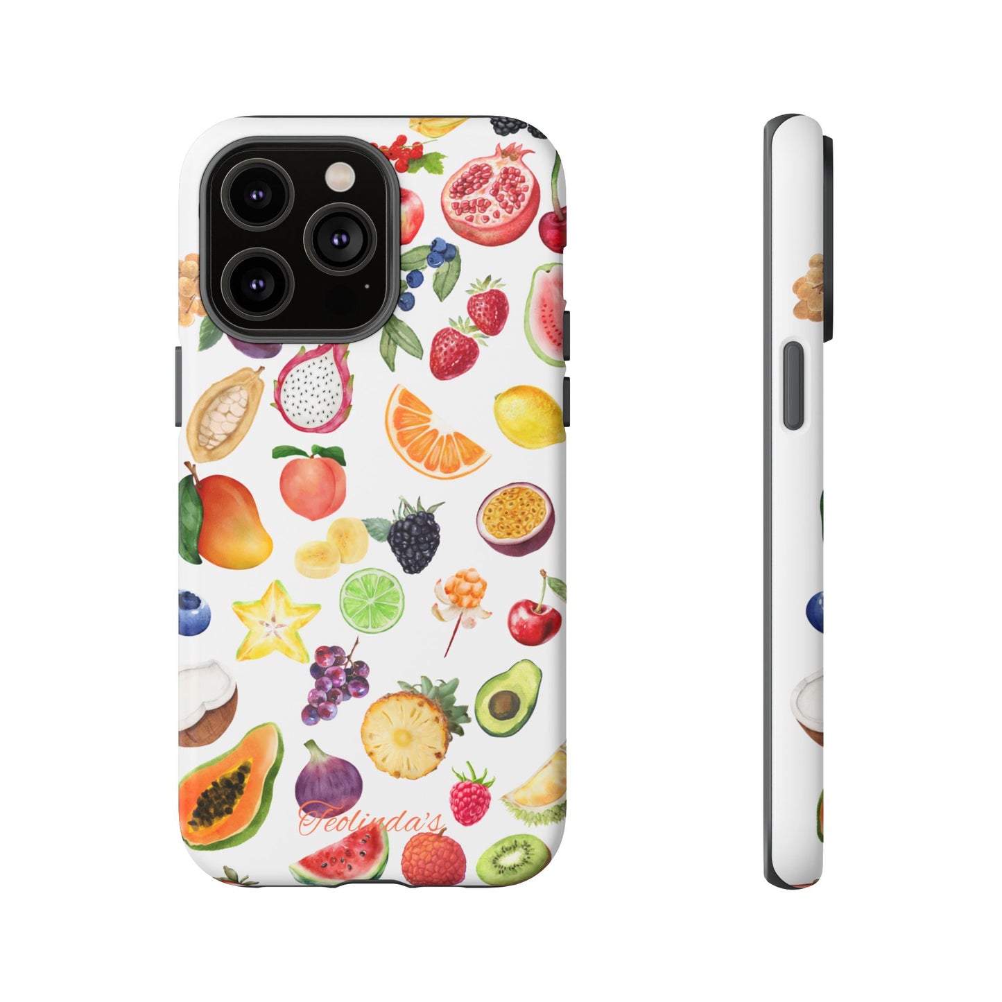 Exotic fruit phone-case white
