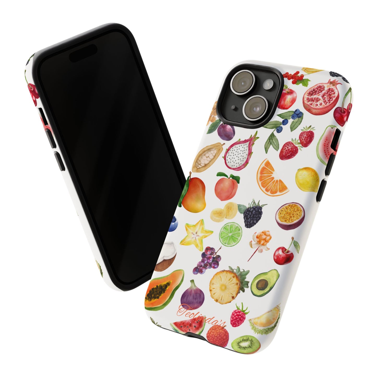 Exotic fruit phone-case white