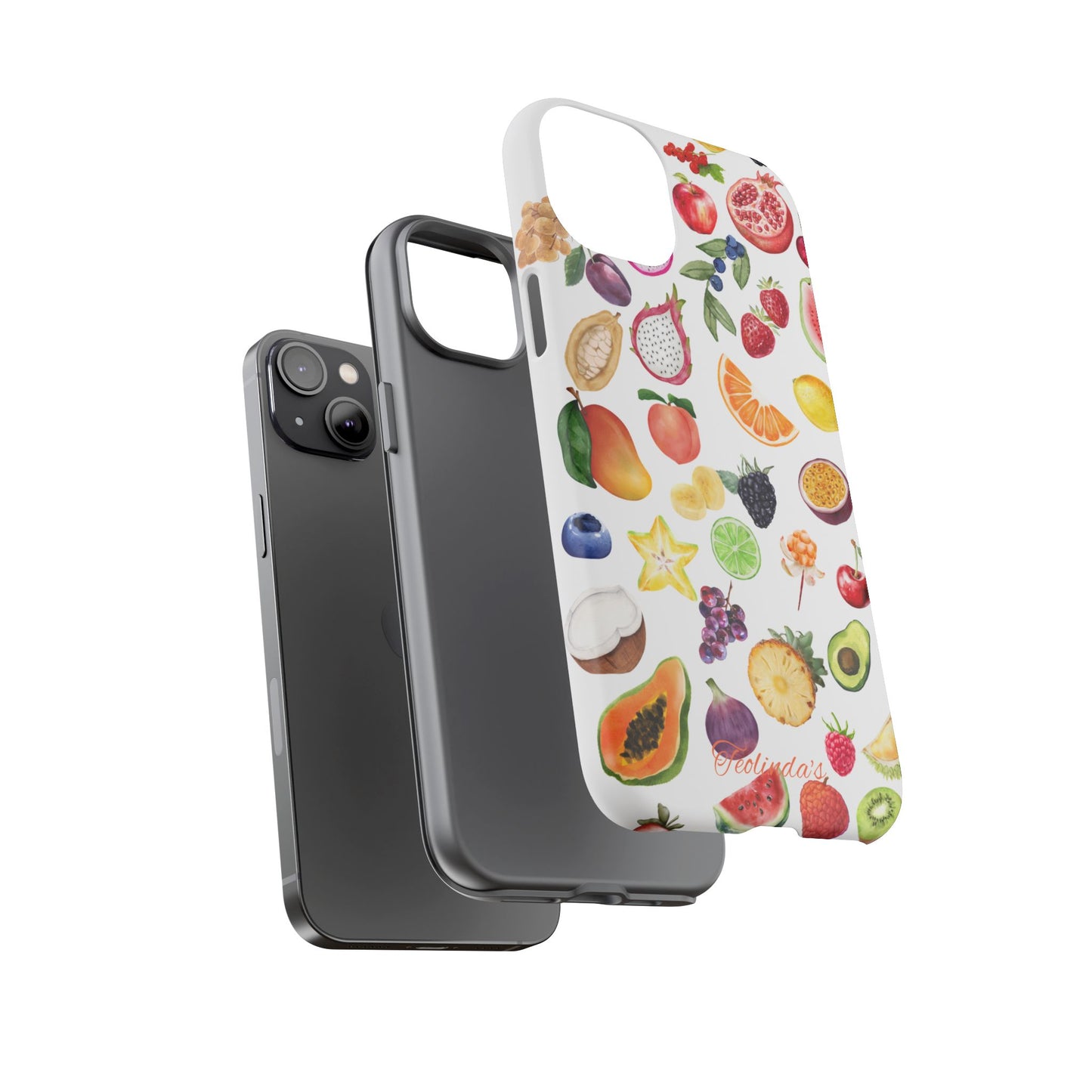Exotic fruit phone-case white