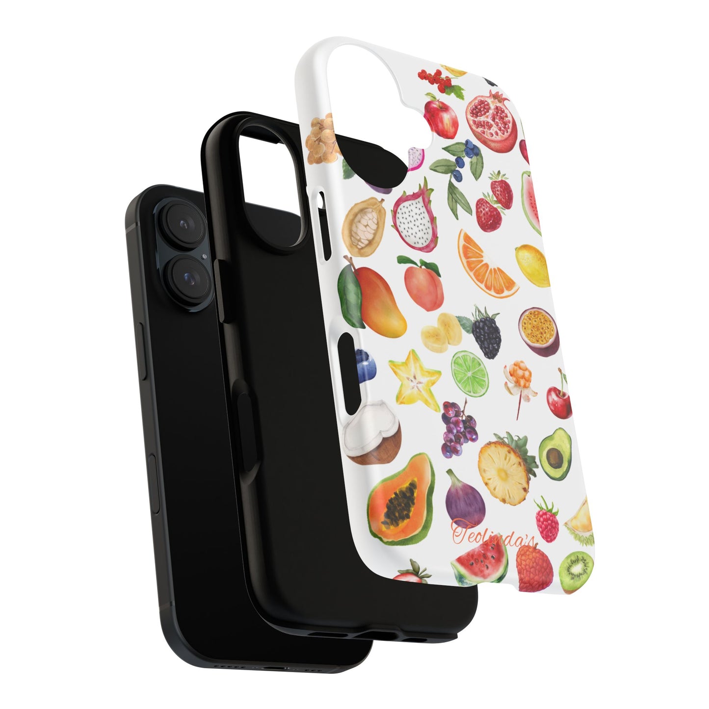 Exotic fruit phone-case white