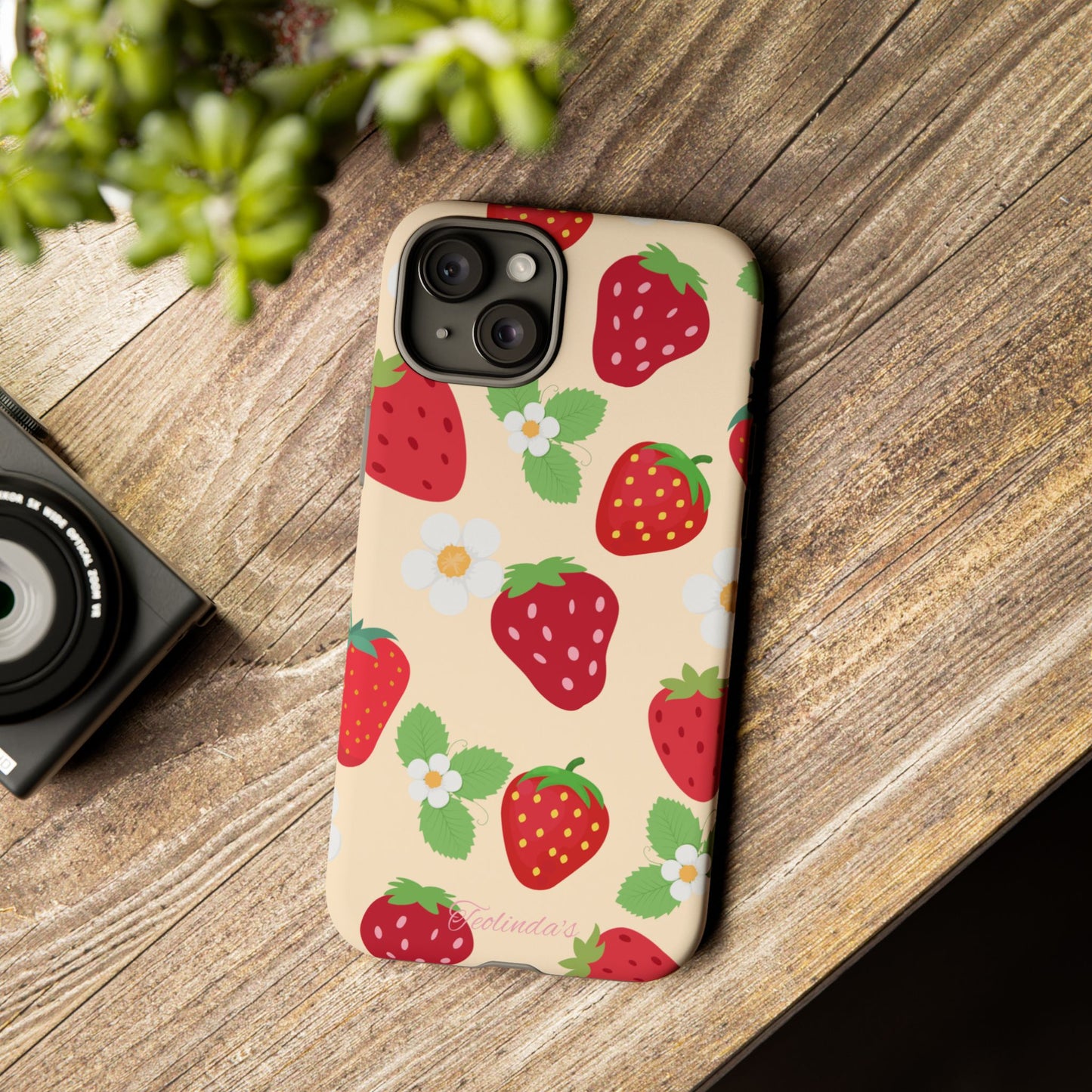 Strawberry phone-case