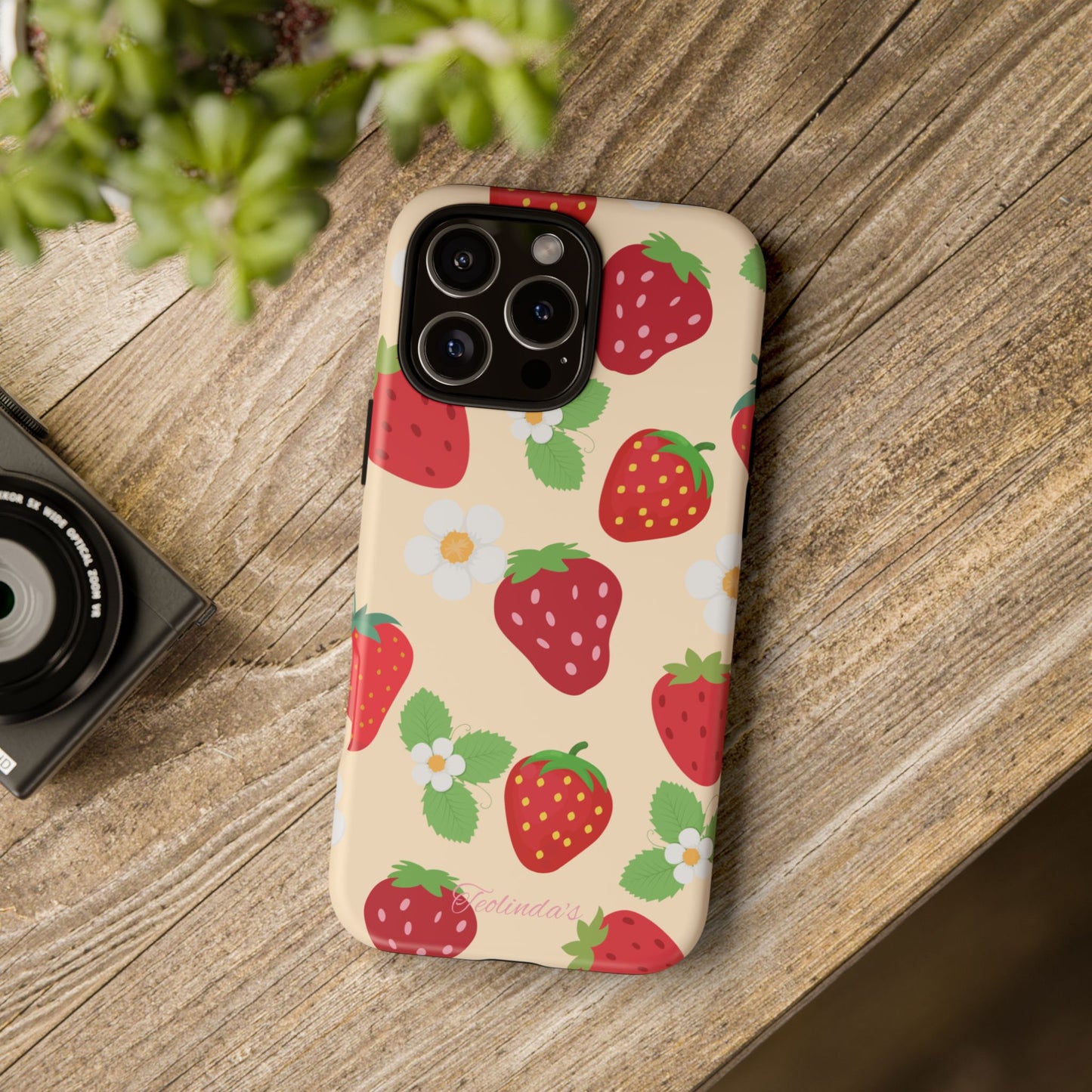 Strawberry phone-case