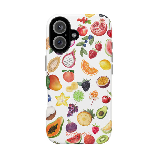 Exotic fruit phone-case white